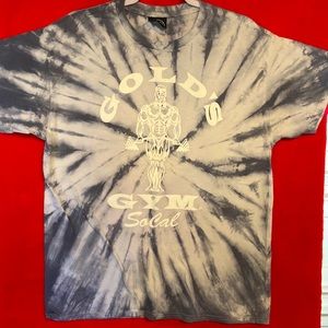 Gold’s Gym Tie Dye Graphic T-shirt size L